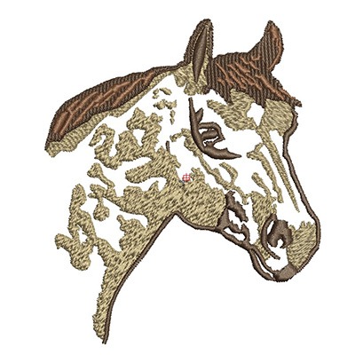 Matriz de matriz Matriz De Bordado Cavalo 10 Cm